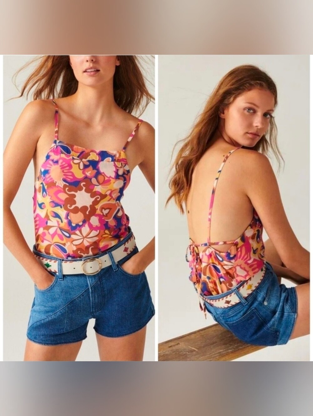 Ba&sh Sery Pink Top